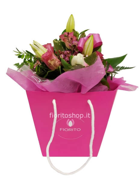 Boule grande rosa